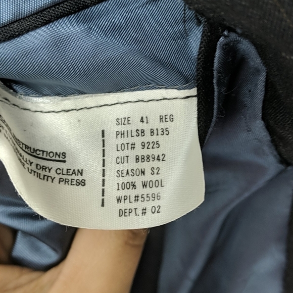 Men's BROOKS BROTHERS Wool Sportcoat - Picture 6 of 6